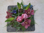 bloemstuk met cymbidium