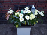 koffer met werk attributen