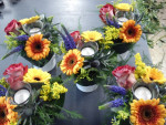 condoleancestukjes herfsttinten/bonte kleuren