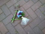 kistcorsage paars-lila