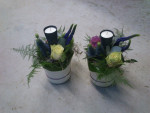 condoleancestukjes paars-wit