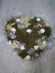 hart in kerstsfeer