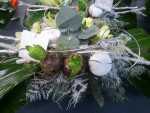 Kerststuk wit
