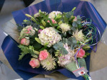 boeket in roze tinten